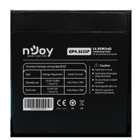 Acumulator nJoy GP4.5121F 12V  Capacitate 14,95W/cell