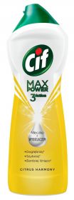 CIF Max Power 3 Action Lemon, crema universala pentru curatat, cu efect de albire, 780 gr.