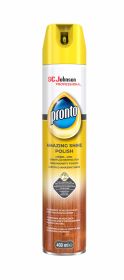 PRONTO Classic, spray cu spuma pentru curatare, stralucire si intretinere mobila, 400ml