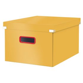 Cutie depozitare LEITZ Cosy Click & Store, carton laminat, pliabila, cu capac si maner, 28x20x37 cm,