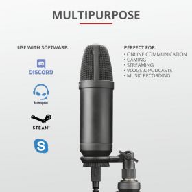 Microfon Trust GXT 252+ Emita Plus Streaming Mic
