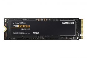 SSD Samsung, 970 Evo Plus, retail, 500GB, NVMe M.2 2280 PCI-E, R/W speed: 3500/3300 MB/s