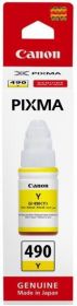 Cartus cerneala Canon GI-490 Y, yellow, capacitate 70ml, pentru echipamente CISS G1400 / G2400 / G3400 / G4400 / G1411 / G2411 / G3411 / G4411.