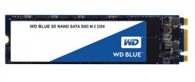 SSD WD, 500GB, Blue, M.2, SATA3, 6 Gb/s, 3D NAND, Solid State Drive