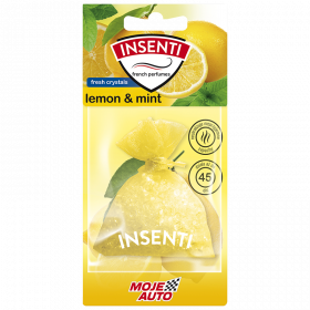 Air Freshener INSENTI Fresh Crystals - lemon & mint, 20g