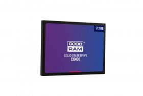SSD Goodram, CX400, 512GB, 2.5", SATA III (6 GB/s), R/W speed: up to 550MB/s/490MB/s