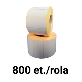 Rola etichete semilucioase ZINTA 50x25mm, 800 et./rola