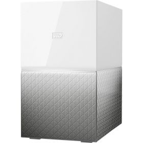 NAS WD, MY CLOUD HOME DUO, 2 Bay, 16TB, Gigabit Ethernet, USB 3.0 expansion port (x2), Dual-drive storage, Mirrored data protection, RAID 1/0/JBOD, Automatic file backup, Password protection, Remote Backup