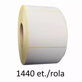 Role etichete semilucioase ZINTA 100x100 mm, 1440 et./rola