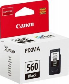 Cartus cerneala Canon PG-560, black, capacitate 7.5ml / 180 pagini, pentru PIXMA TS5350, PIXMA TS5351, PIXMA TS5352.