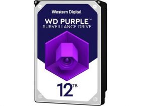 HDD intern WD, Purple, 3.5", 12TB, SATA3, 7200 RPM,  256MB, Surveillance HDD