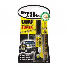 Adeziv universal UHU Strong&Safe, 7gr