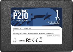 SSD Patriot P210, 1TB, 2.5", SATA3, rata transfer r/w: 520/430 mb/s, 7mm