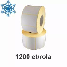 Role etichete termice ZINTA 50x40mm, pentru congelate, 1200 et./rola