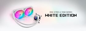 Cooler CPU Asus ROG Strix LC 240 Aura SYNC RGB White Edition