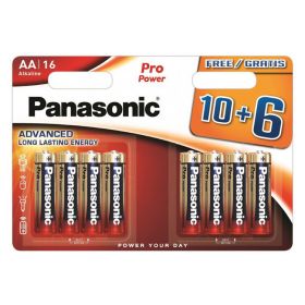Panasonic baterie alcalina AA (LR6) Pro Power B16 LR6PPG/16BW - PM1