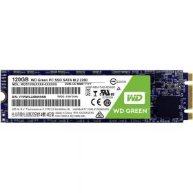 SSD WD, 120GB, Green, M.2 2280 SATA, rata transfer r/w 540mbs/430mbs