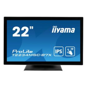 Monitor POS touchscreen iiyama ProLite T2234MSC-B7X, 22 inch, Full HD, PCAP, negru