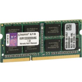 Memorie RAM notebook Kingston, SODIMM, DDR3, 8GB, 1333MHz, CL9, 1.5V