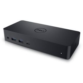 Docking Station Dell D6000, Host Connection: USB3.0 (Type-A) or USB Type-C, Max Resolution:  5120 x 2880 @ 60Hz (5120 x 2880 (5K) @ 60Hz can be supported with Dual DP 1.2 connection / 3840 x 2160 (4K) @ 60Hz can be supported with single DP/HDMI cable conn