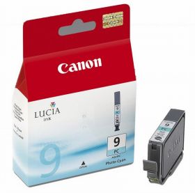 Cartus cerneala Canon PGI-9PC, photo cyan, pentru Canon IX7000, Pixma MX7600, Pixma Pro 9500.