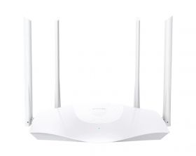 Router Wireless TENDA RX3, Dual- Band AX1800, Standard&Protocol IEEE802.3, IEEE802.3u,IEEE802.3ab, 1X10/100/1000Mbps WAN port  3X10/100/1000Mbps LAN ports, 4X6dBi external antennas, Data Rate 5GHz: Up to 1201Mbps, 2.4GHz: Up to 574Mbps,.