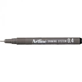 Marker pentru desen tehnic ARTLINE, varf fetru 0.4mm - negru