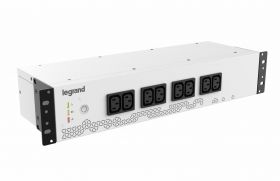 UPS Legrand Keor PDU monofazat, 800VA/480W, 8x IEC C13, technologie off- line, conexiune USB HID, capacitate baterie 12V/9AH, 230V, dimensiuni 440x150x88mm, greutate 5kg