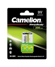 Acumulator Camelion tip 9V 200mA Always Ready (12/240)