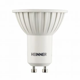 Bec LED Heinner, HLB-5WGU103K, GU10, 5W, 5 x 5.7 cm, Galben