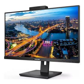 Monitor 23.6" PHILIPS 243B1JH, WLED, IPS,  Anti-Glare, 3H, Haze 25%, 16:9, FHD 1920*1080, 75 Hz, 4 ms, 250 cd/ mp, 1000:1, 178/178, EasyRead, flicker free, LowBlue Mode, DP, HDMI, USB-C, Audio out, RJ45: Ethernet LAN up to 1 G, boxe 2* 3W, Built-in webcam