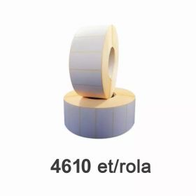 Role etichete semilucioase ZINTA 60x30mm, 4610 et./rola