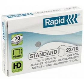 Capse Rapid Standard, 23/10, 40-70 coli, 1000 buc/cutie