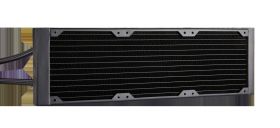 Cooler CPU Corsair H150i RGB, racire cu lichid, ventilator 3x120mm, baza cupru, Socket Support: AM2/3/4, FM1/2, LGA: 115x, 1366, 2011, 2011-3, 2066, negru