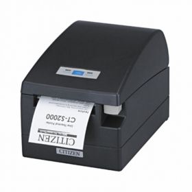 Imprimanta termica de etichete Citizen CT-S2000/L, USB, RS232, 203 dpi, negru CTS2000RSEBKL