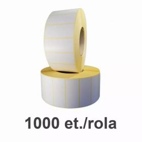 Role etichete termice ZINTA 70x35mm, 1000 et./rola