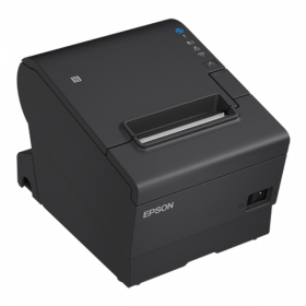 Imprimanta termica Epson TM-T88VII, USB, Serial, Ethernet, auto-cutter, neagra