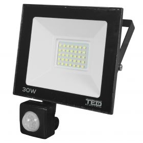 Proiector LED 30W 6400K 3000lm cu senzor TED001771