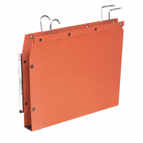 Dosar suspendabil cu eticheta laterala si agatatori, burduf 15mm, ELBA TUB Ultimate - orange
