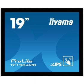 Monitor POS touchscreen iiyama ProLite TF1934MC, 19 inch, PCAP, negru