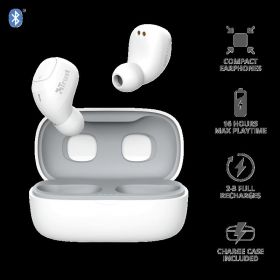 Casti cu microfon Trust Nika TWS Bluetooth Earphones White
