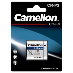 Camelion  baterie litiu CR-P2 6V dimensiuni 35mm x 19,5mm x h 36mm Blister 1buc