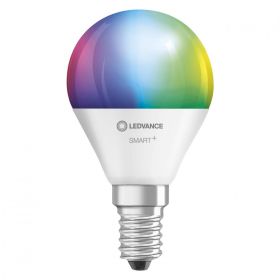 Bec Led Ledvance SMART+ WiFi Mini Bulb Multicolour, 470 lumeni, durata de viata 15.000 de ore, clasa energetica A+,LEDVANCE SMART+ WiFi App