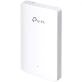 Wireless Access Point TP-Link EAP225-WALL, 1 × 10/100Mbps Ethernet uplink port accepts 802.3af/at power supply as PoE power device (PD), 2 × 10/100Mbps Ethernet Port, 1 × 10/100Mbps with PoE pass-thru (requires 802.3at PoE+ power supply on PD port.), a