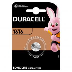 DuraCell baterie litiu CR1616 3V diametru 16mm x h1,6mm Blister 1buc