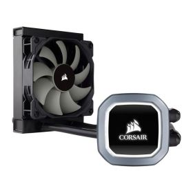 Cooler CPU Corsair Hydro H60, SP120 PWM Fan, viteza maxima: 1700 RPM, baza aluminiu, Liquid CPU Cooler, white LED
