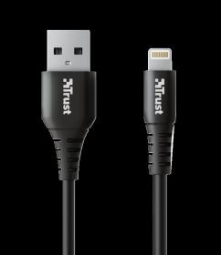Cablu incarcare Trust Ndura USB to Lightning Cable 1m