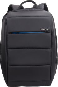 Rucsac BESTLIFE Relleu, 46x30x13cm, compartiment tableta si laptop 15.6 inch, negru