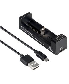 Incarcator universal Litiu 500mA/1000mA (si pentru seria 18650) de la USB, 1 canal, afisaj incarcare ANT MC1+ XTAR