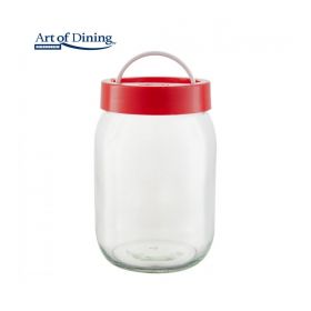 Borcan Depozitare Sticla Cu Capac, 1.5 L, Art Of Dining By Heinner